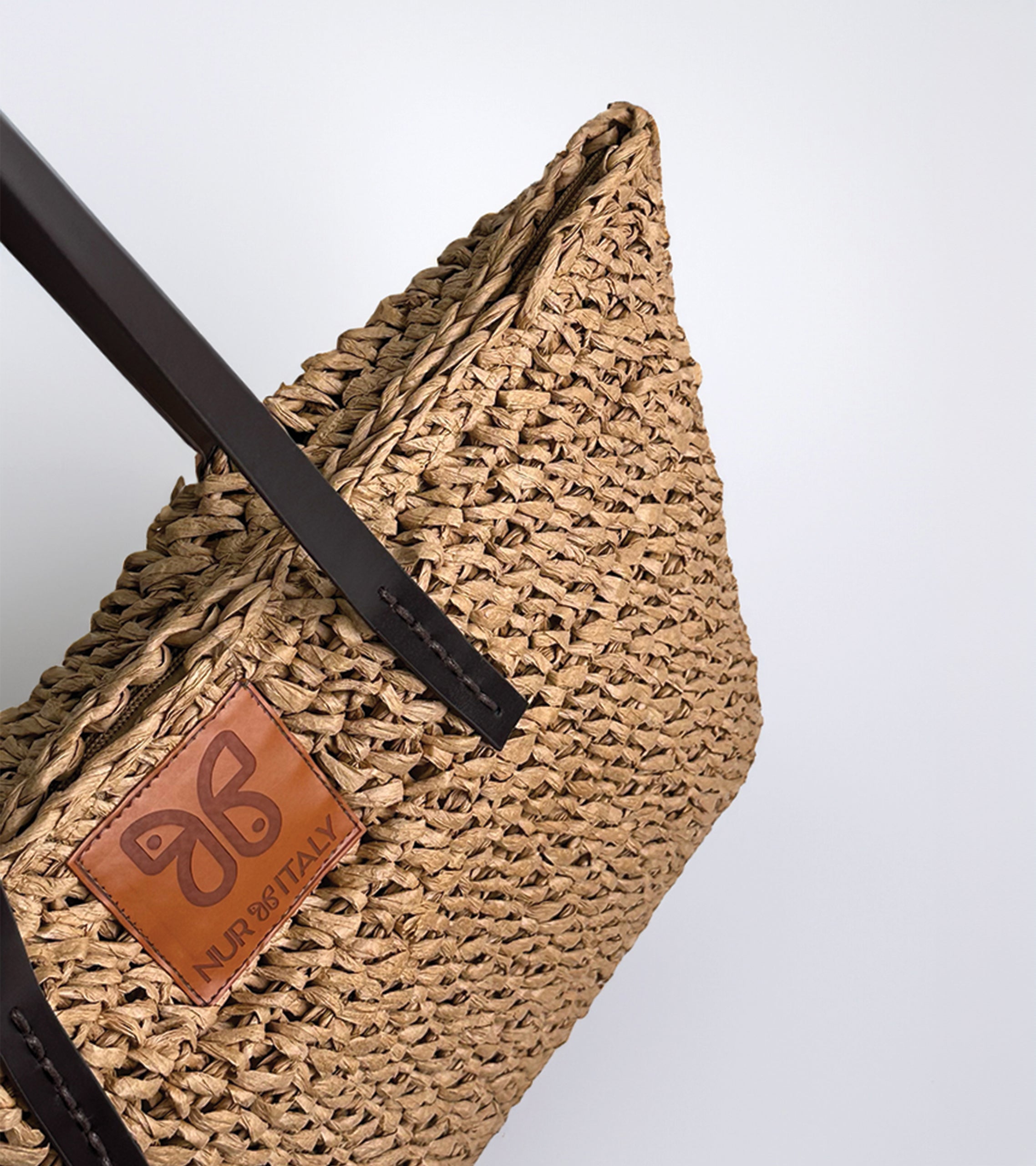 The Aria - Woven Raffia Tote Bag