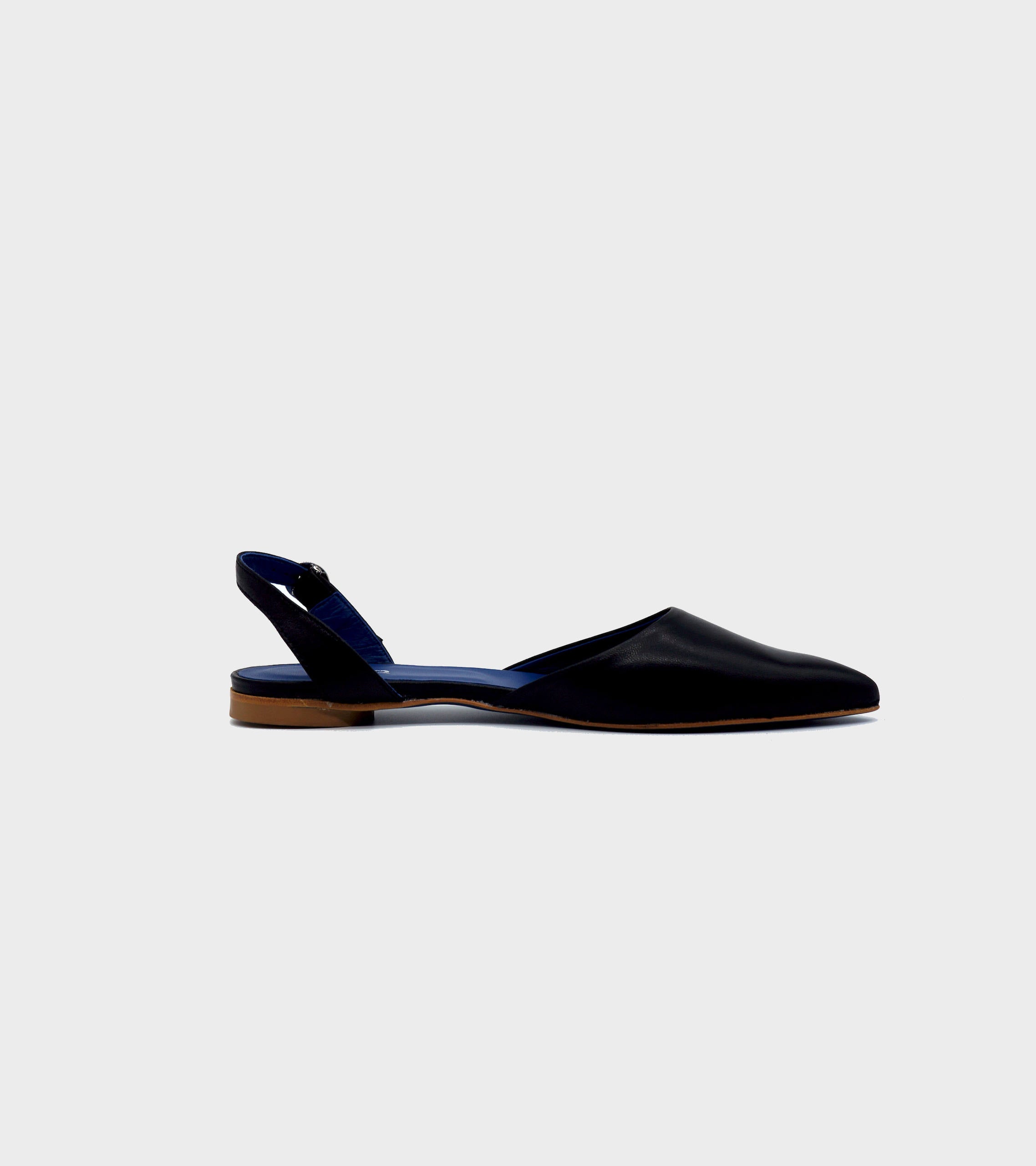 The Sofia - Nappa Leather Slingback Flats