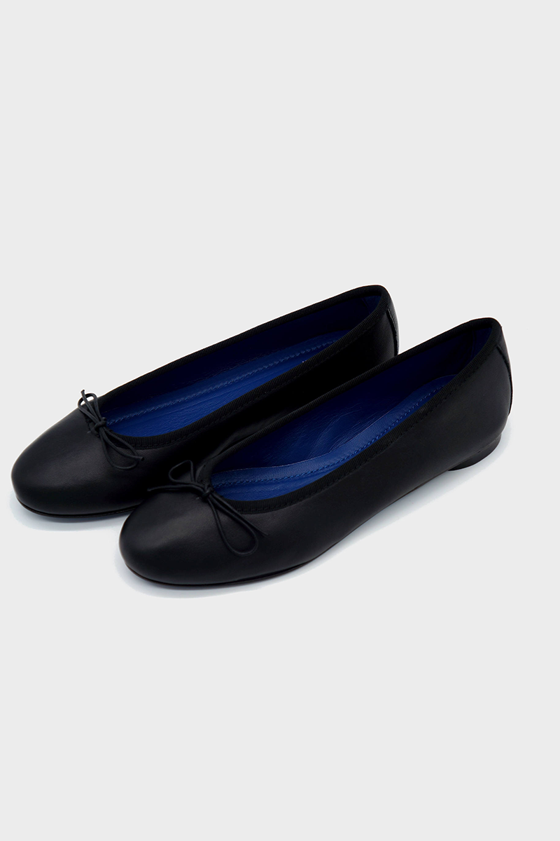 NUR ITALY, Renata Nappa Flat, color, BLACK #color_milano black