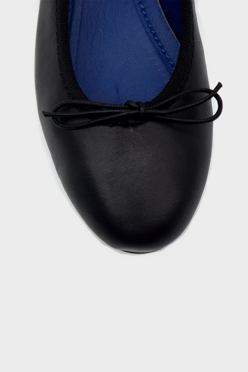NUR ITALY, Renata Nappa Flat, color, BLACK #color_milano black
