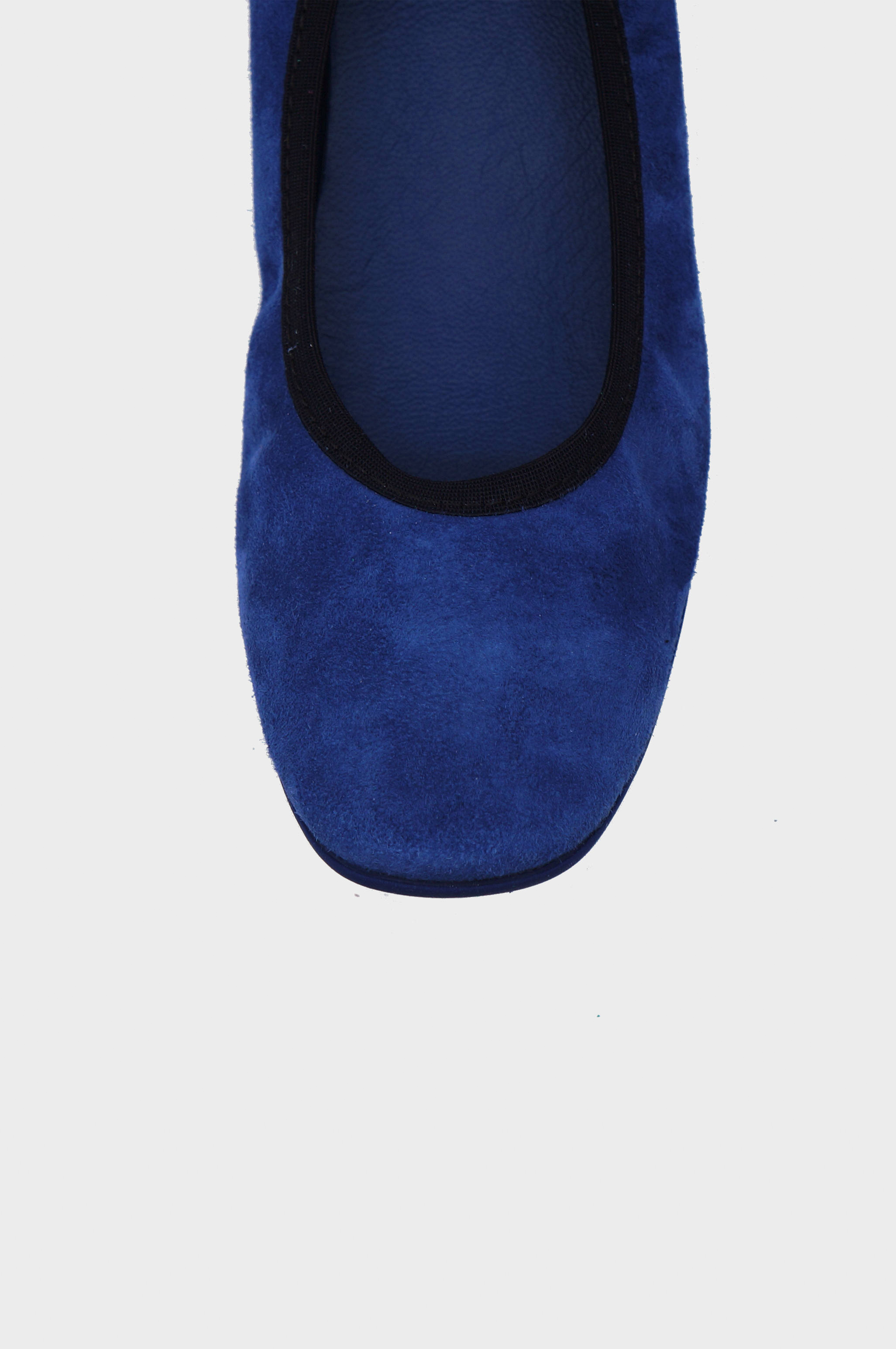 NUR ITALY Valentina Suede Foldable Flats, color, NAVY BLUE #color_perugia navy