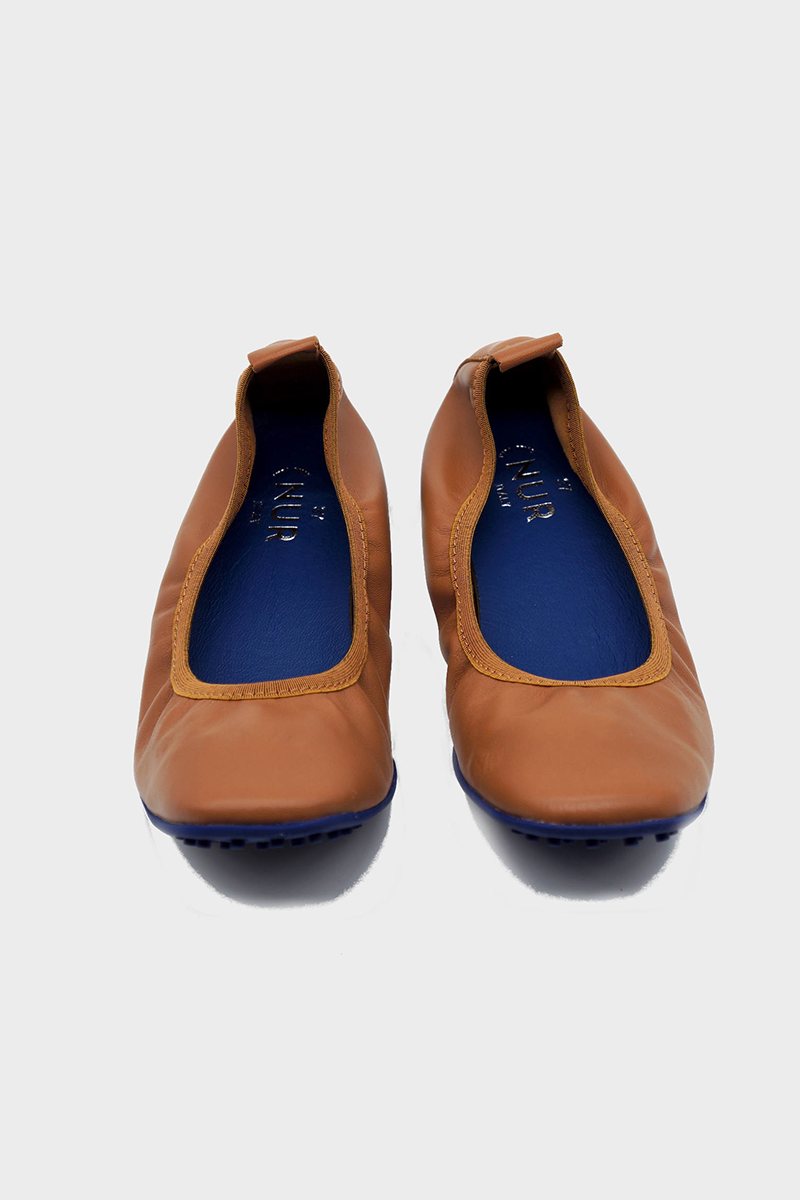 NUR ITALY Valentina Foldable Flat, color, TAN #color_palermo tan